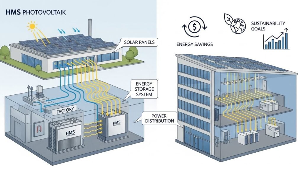 Applications of HMS Photovoltaik