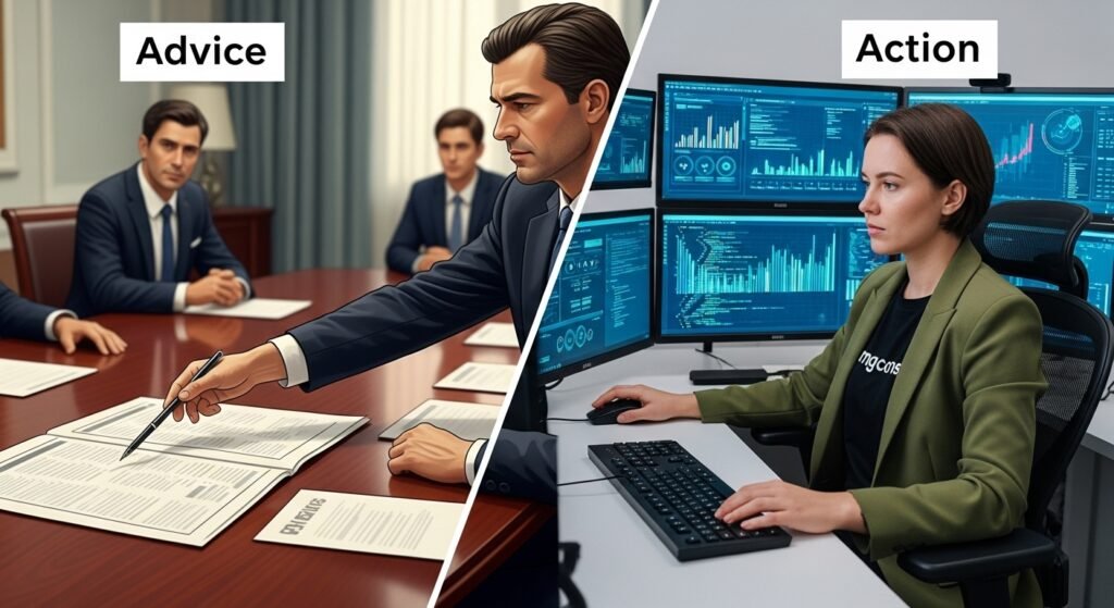 Dmgconselista vs. Traditional Business Consultant