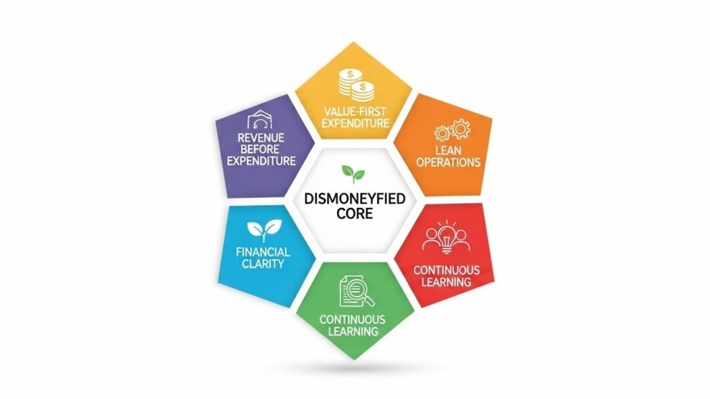 Key Principles of a Dismoneyfied Enterprise